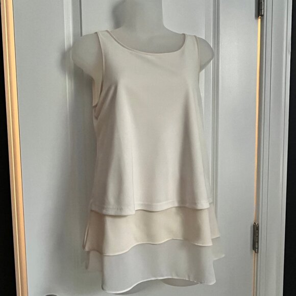 Ann Taylor layered sleeveless tunic XS - Picture 6 of 8